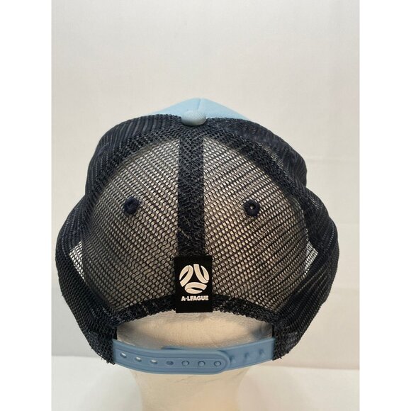 Sydney FC trucker mesh hat cap 7" snapback APL Fan Ink Soccer Football Club - Picture 3 of 9